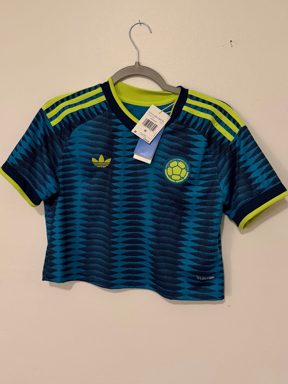 Women’s Colombia Soccer Crop Jersey